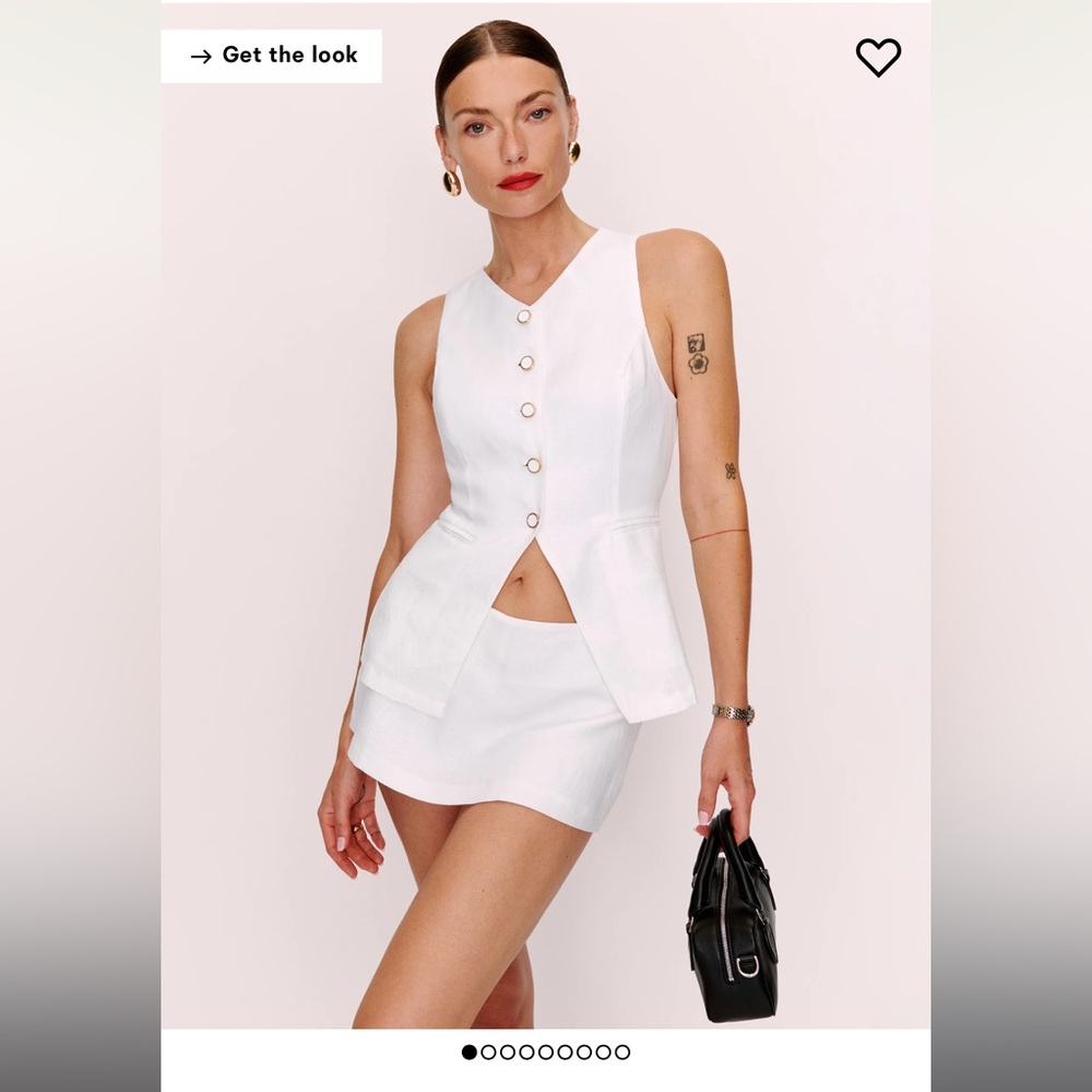 White reformation aspen top